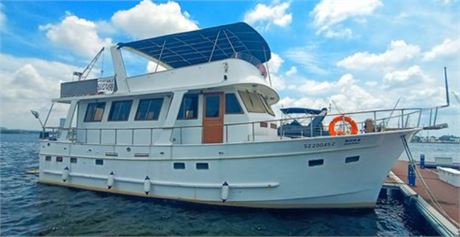 1991 Marine Trader  Lien Hwa 50'  Trawler Power Boat For Sale In Singapore