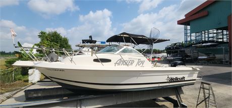 Wellcraft 22 walkaround fishing boat