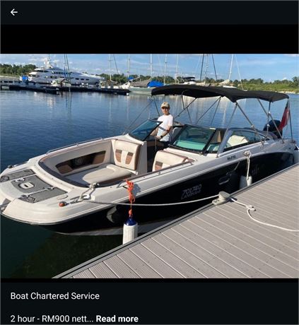 2010 Four Winns HD270 Power Boat for Sale in Malaysia